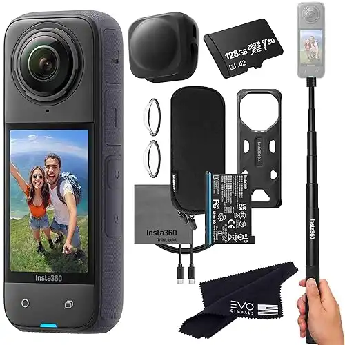 Insta360 X4 Basic Bundle-8K Waterproof 360 Action Camera with 1/2