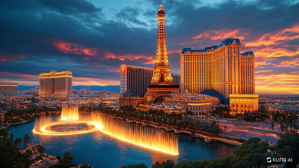 Las Vegas at night