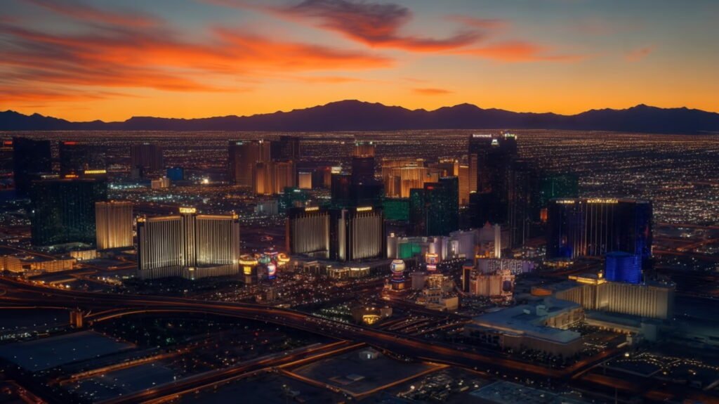 Las Vegas at night