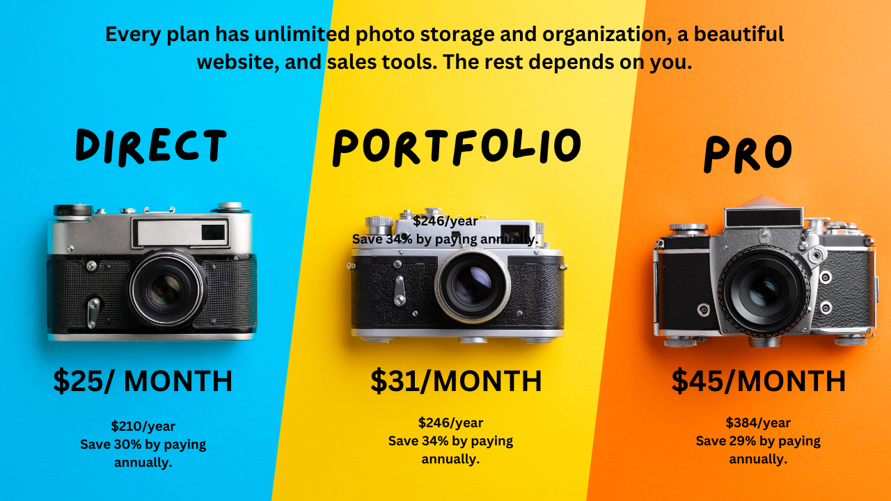 Smugmug for photographers plans