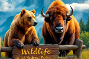 Wildlife spotting in U.S. national parks