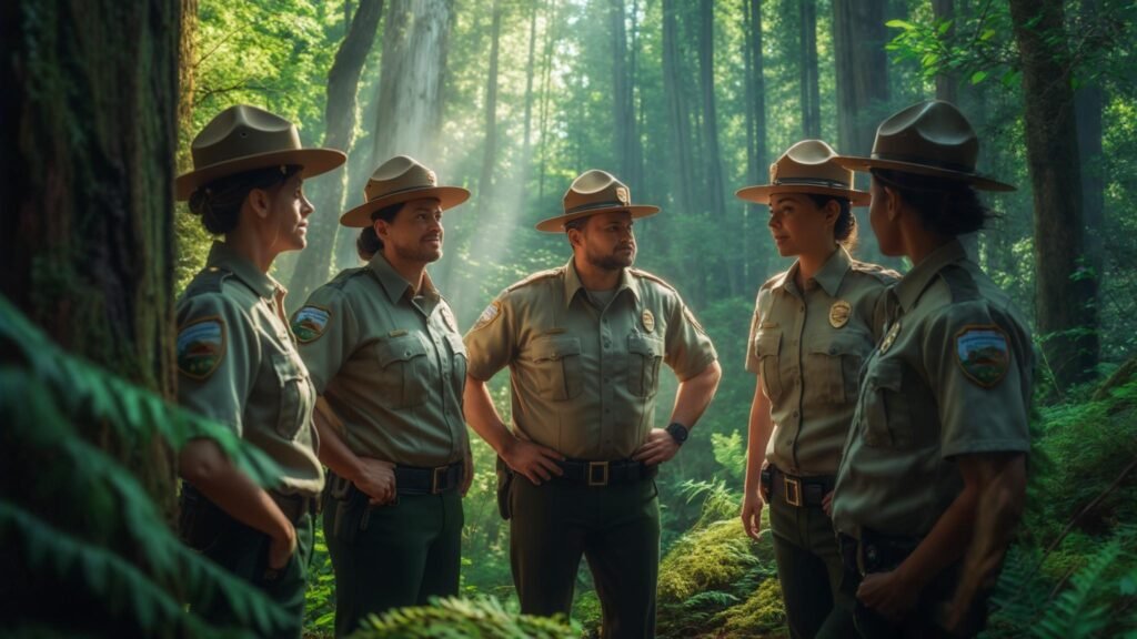 U.S. national parks Rangers