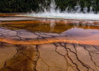 Grand Prismatic Spring in Yellowstone National Park